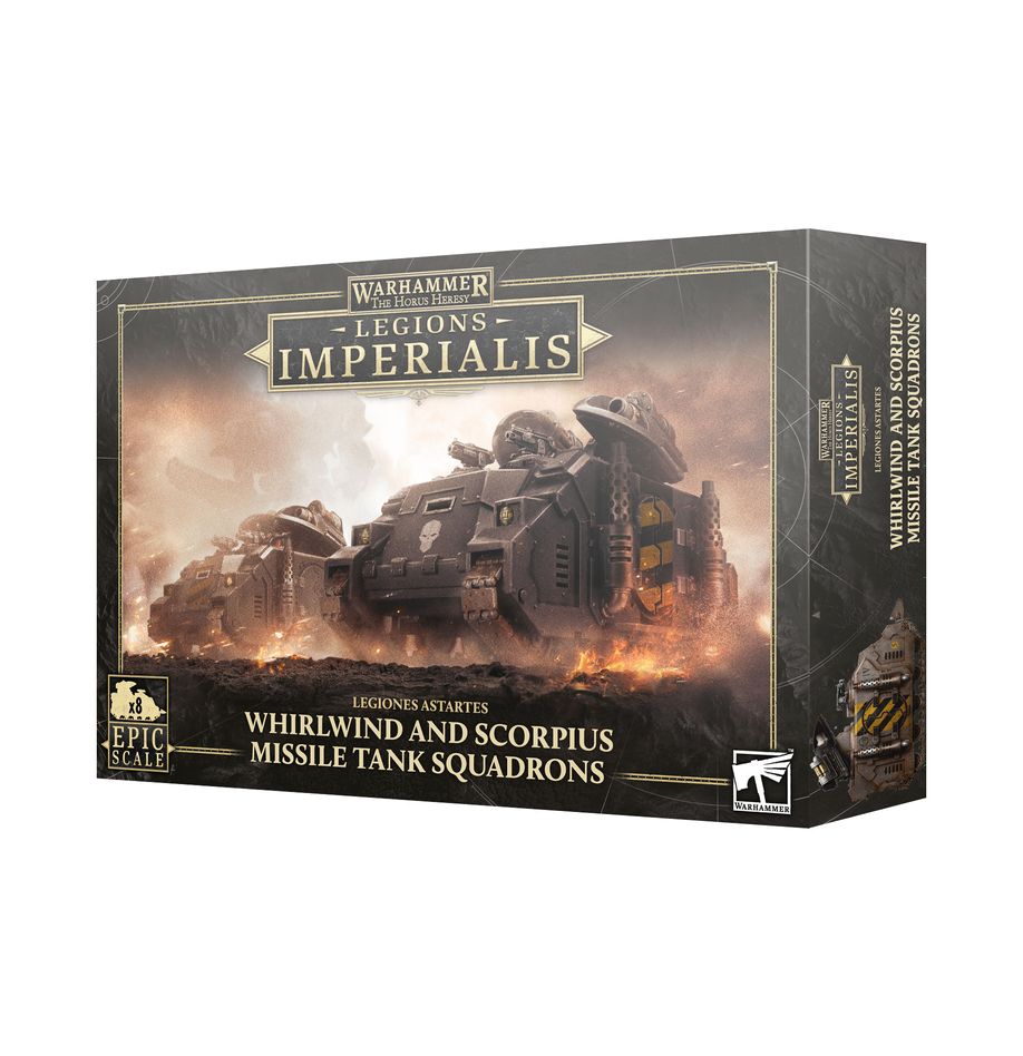 Horus Heresy: Legions Imperialis – Whirlwind and Scorpius Missile Tank Squadrons