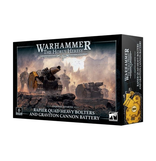 Horus Heresy: Legiones Astartes – Rapier Quad Heavy Bolters and Graviton Cannon Battery