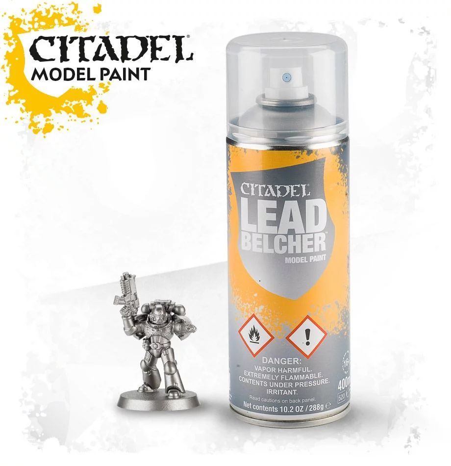 Warhammer Colour: Spray – Leadbelcher
