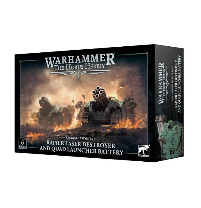 Horus Heresy: Legiones Astartes – Rapier Laser Destroyer and Quad Launcher Battery