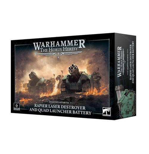 Horus Heresy: Legiones Astartes – Rapier Laser Destroyer and Quad Launcher Battery