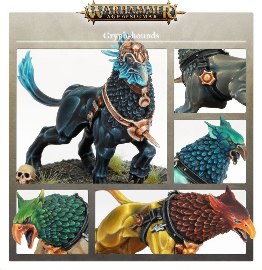Age of Sigmar: Stormcast Eternals – Gryph-hounds