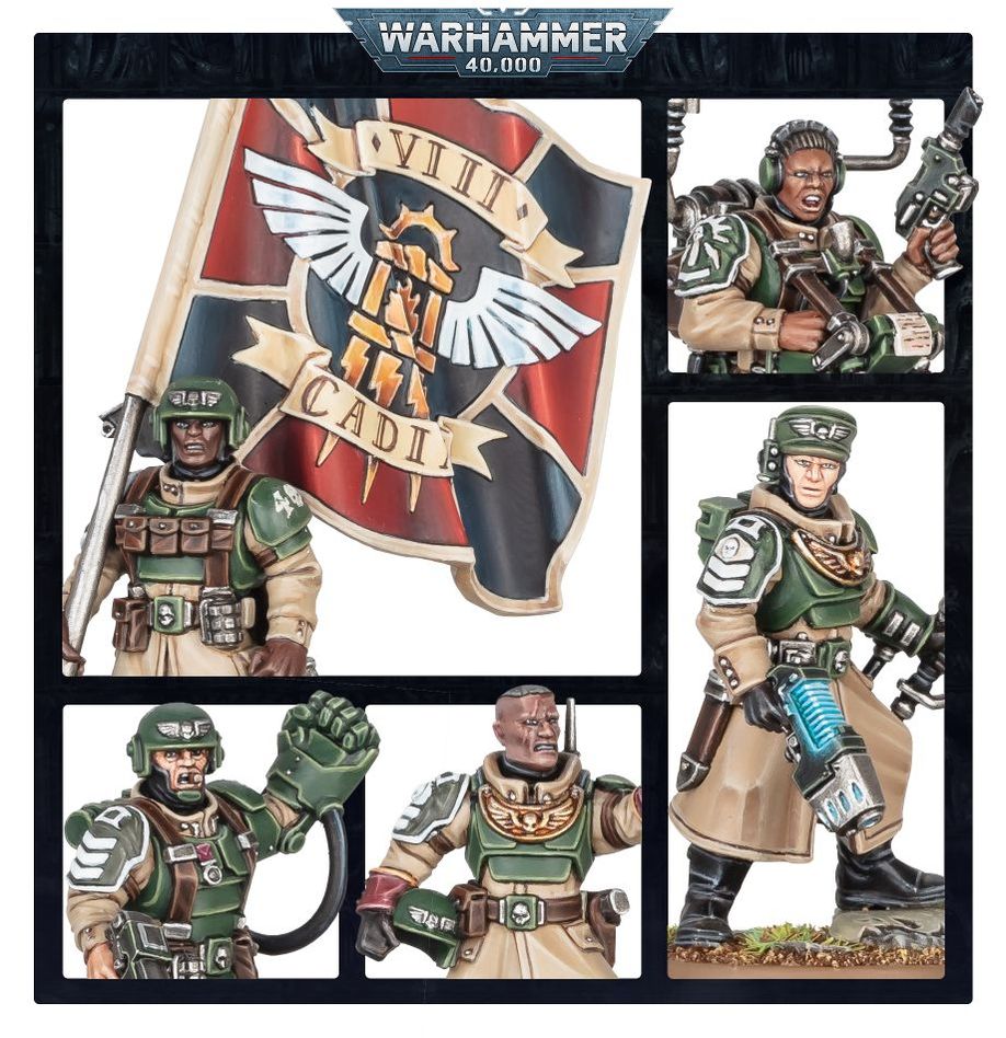 Warhammer 40,000: Astra Militarum – Cadian Shock Troops