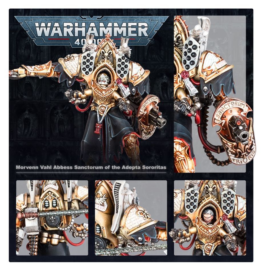 Warhammer 40,000: Adepta Sororitas – Morvenn Vahl, Abbess Sanctorum of the Adepta Sororitas