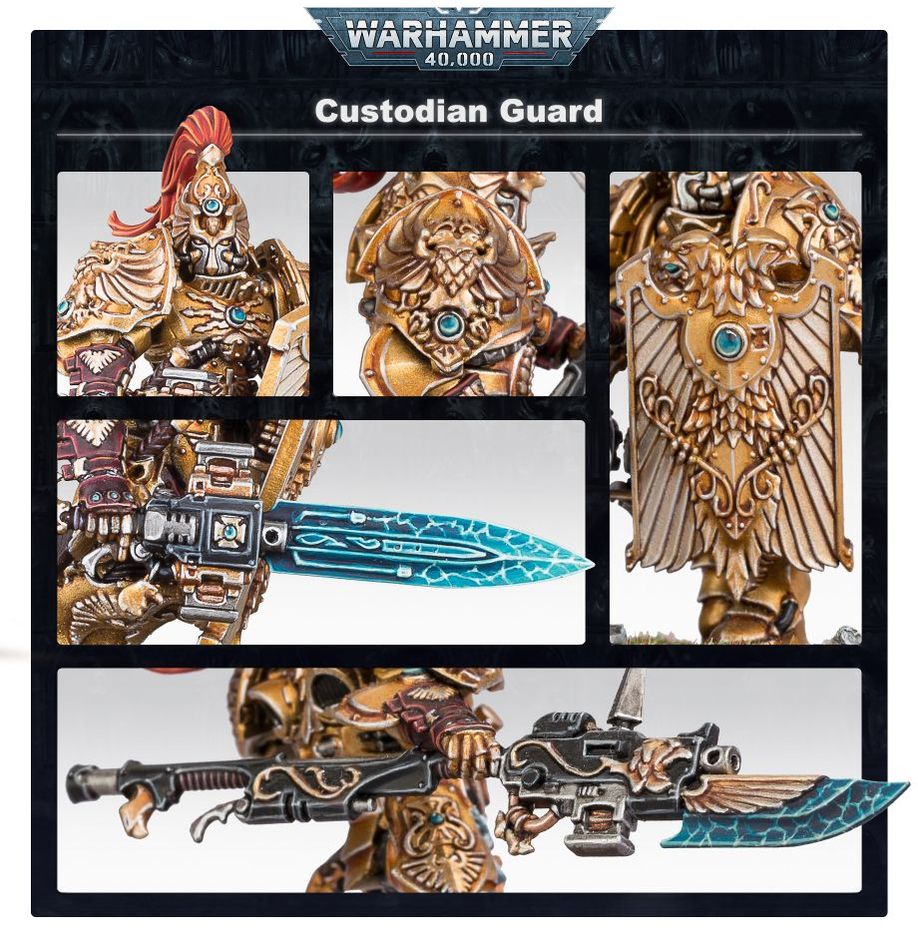 Warhammer 40,000: Adeptus Custodes – Custodian Guard Squad