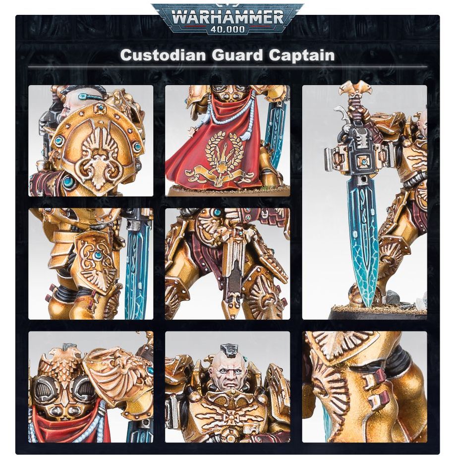 Warhammer 40,000: Adeptus Custodes – Custodian Guard Squad