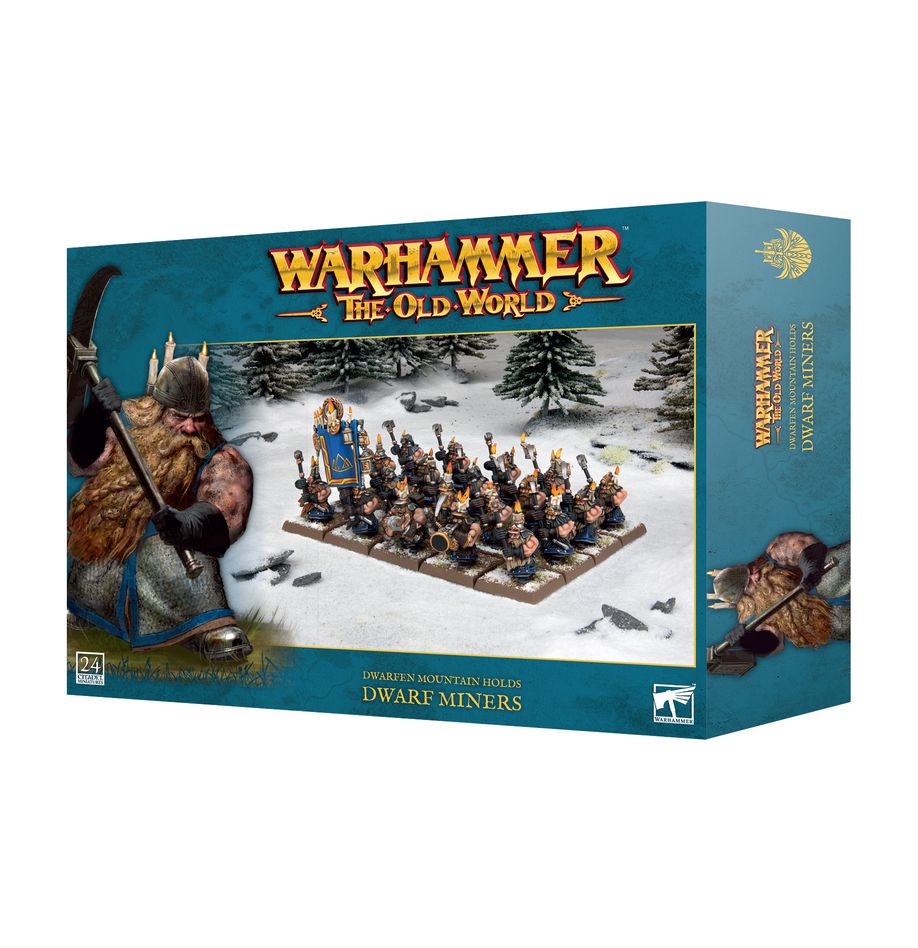 Old World: High Dwarfen Mountain Holds – Dwarf Miners