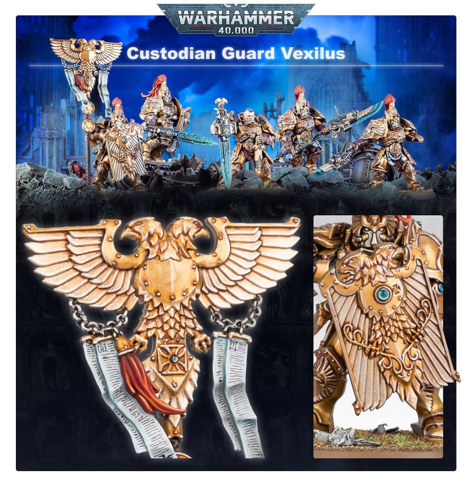 Warhammer 40,000: Adeptus Custodes – Custodian Guard Squad