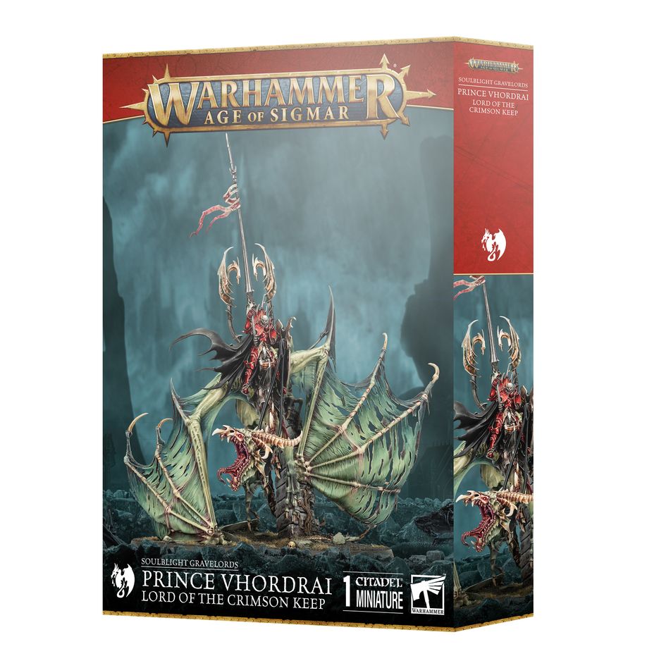 Age of Sigmar: Soulblight Gravelords – Prince Vhodrai, Lord of the Crimson Keep