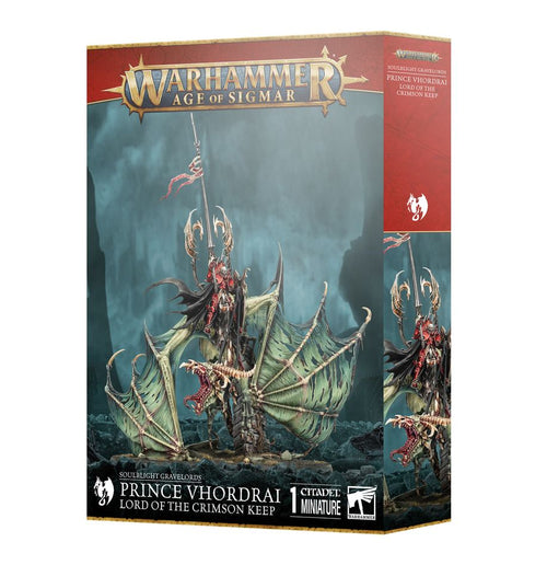 Age of Sigmar: Soulblight Gravelords – Prince Vhodrai, Lord of the Crimson Keep