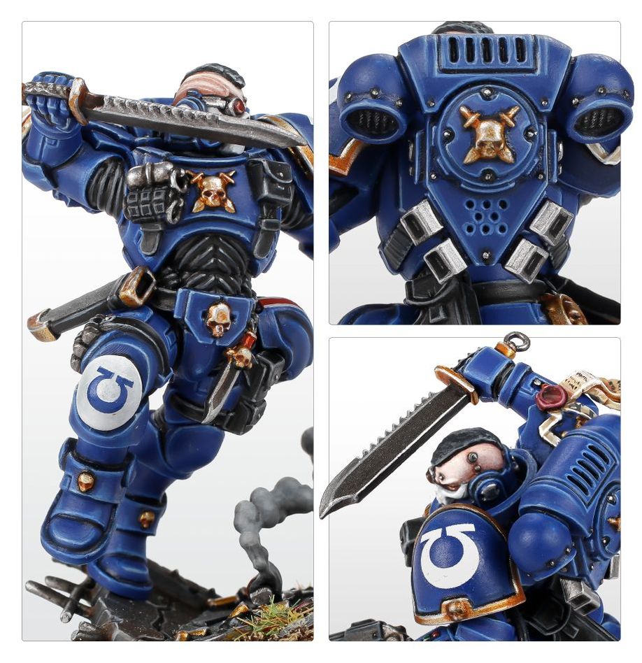 Warhammer 40,000: Space Marines – Primaris Lieutenant in Reiver Armour