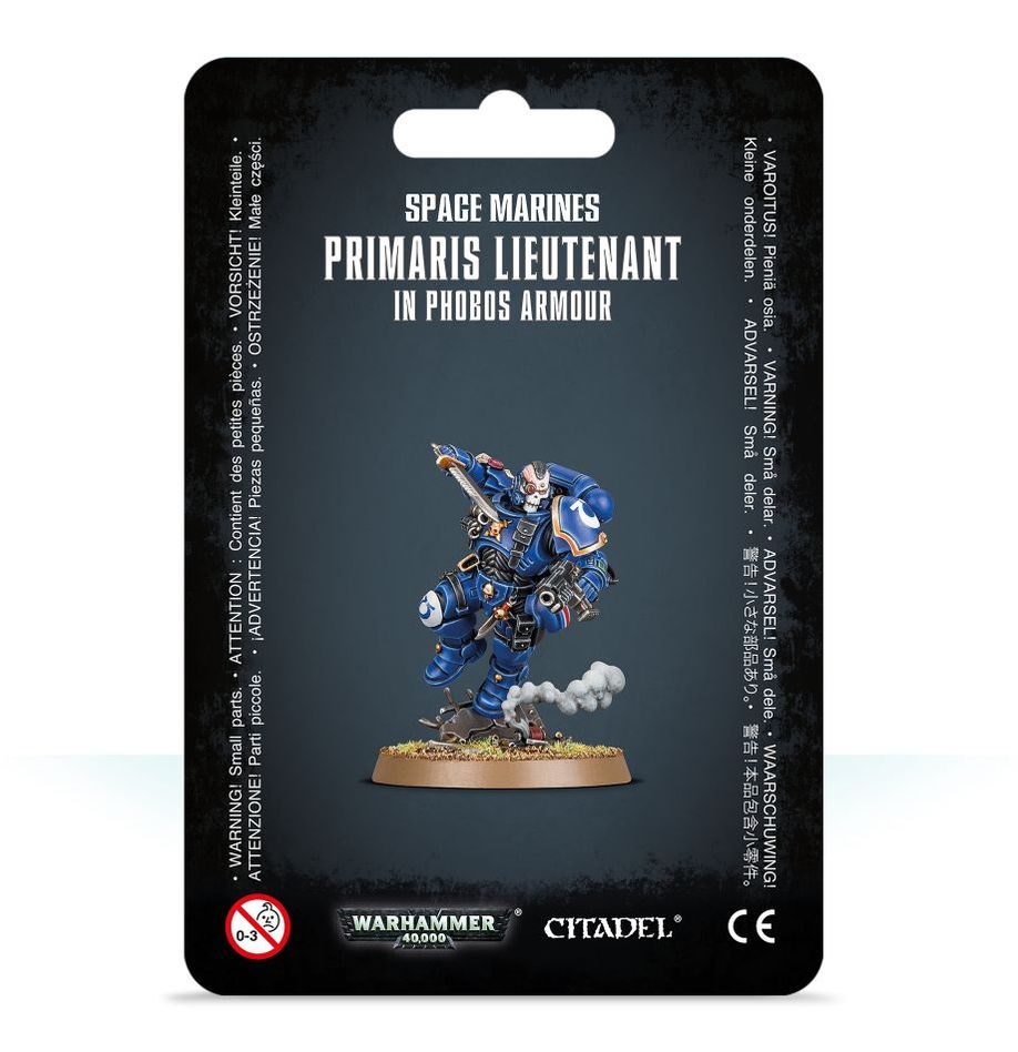 Warhammer 40,000: Space Marines – Primaris Lieutenant in Reiver Armour