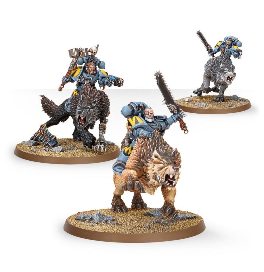 Warhammer 40,000: Space Wolves – Thunderwolf Cavalry