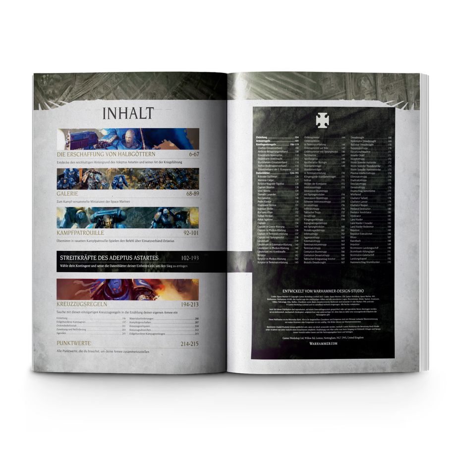 Warhammer 40,000: Codex: Space Marines (DE)