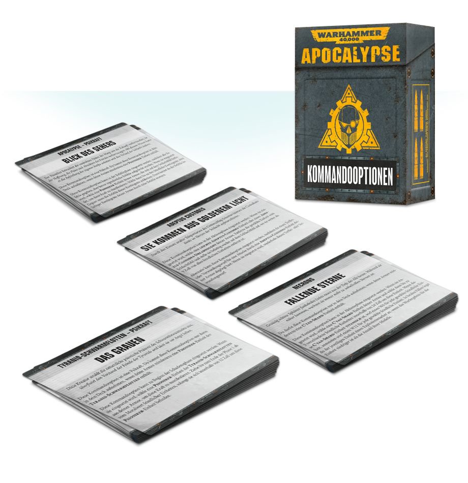 Warhammer 40,000: Kommandooptionen für Apocalypse (DE)