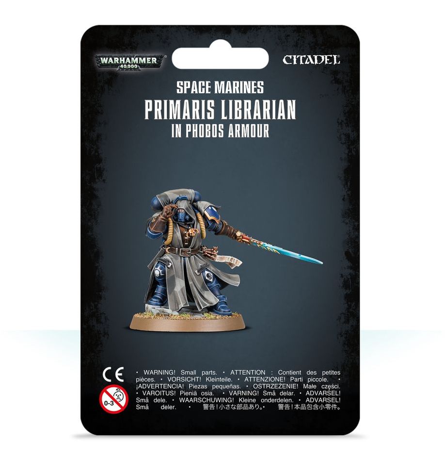 Warhammer 40,000: Space Marines – Primaris Librarian in Phobos Armour