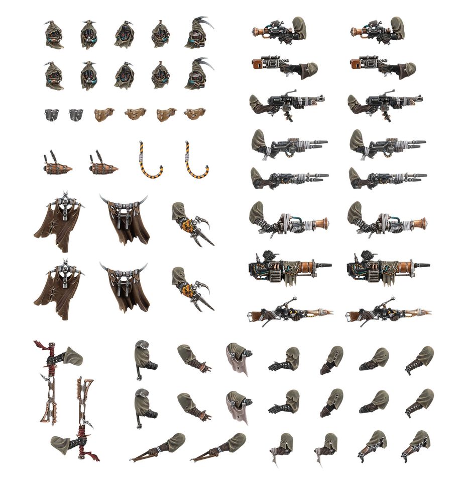 Necromunda: Ash Waste Nomads – Weapons & Upgrades