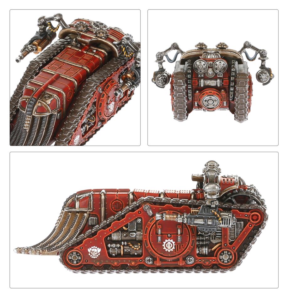 Horus Heresy: Legions Imperialis – Mechanicum Karacnos Assault Tank Squadron