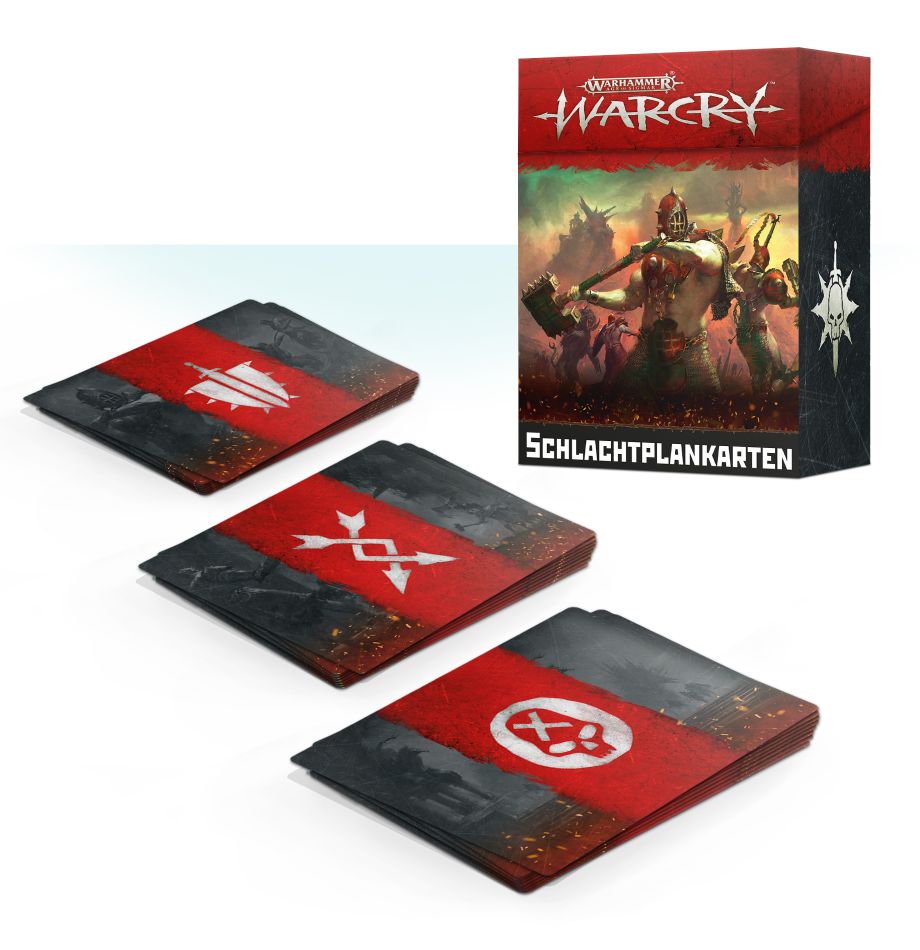 Age of Sigmar: Warcry Schlachtplan-Karten (DE)