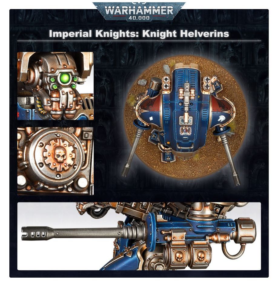 Warhammer 40,000: Imperial Knights – Knight Armigers