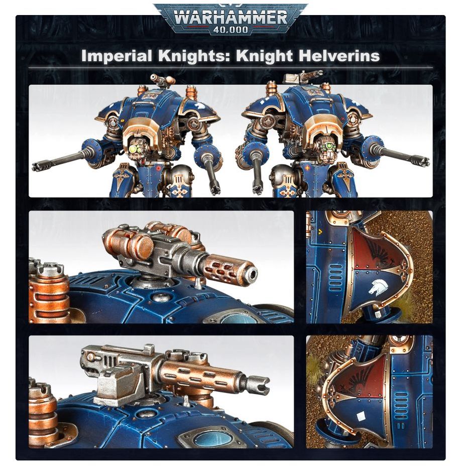Warhammer 40,000: Imperial Knights – Knight Armigers