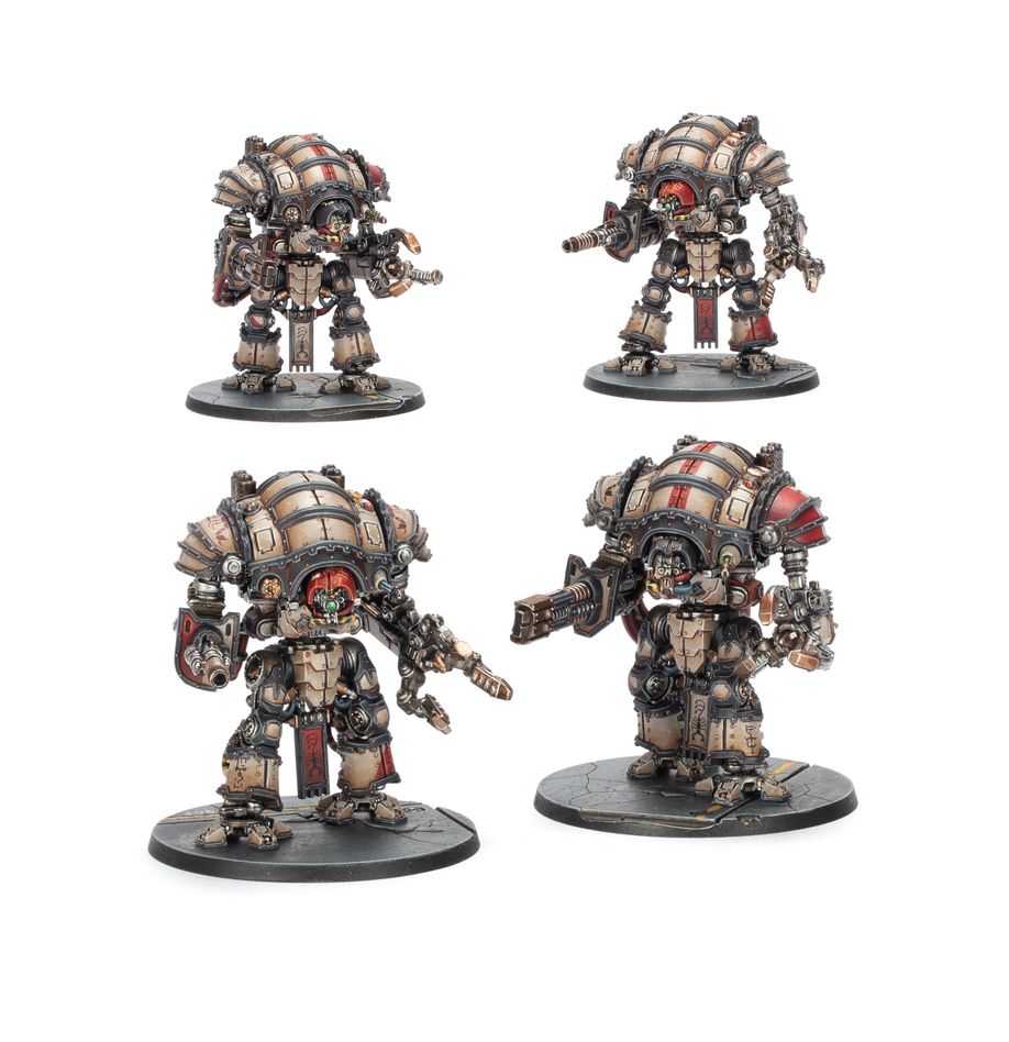 Horus Heresy: Legions Imperialis – Mechanicum Questoris Knights Magaera and Styrix