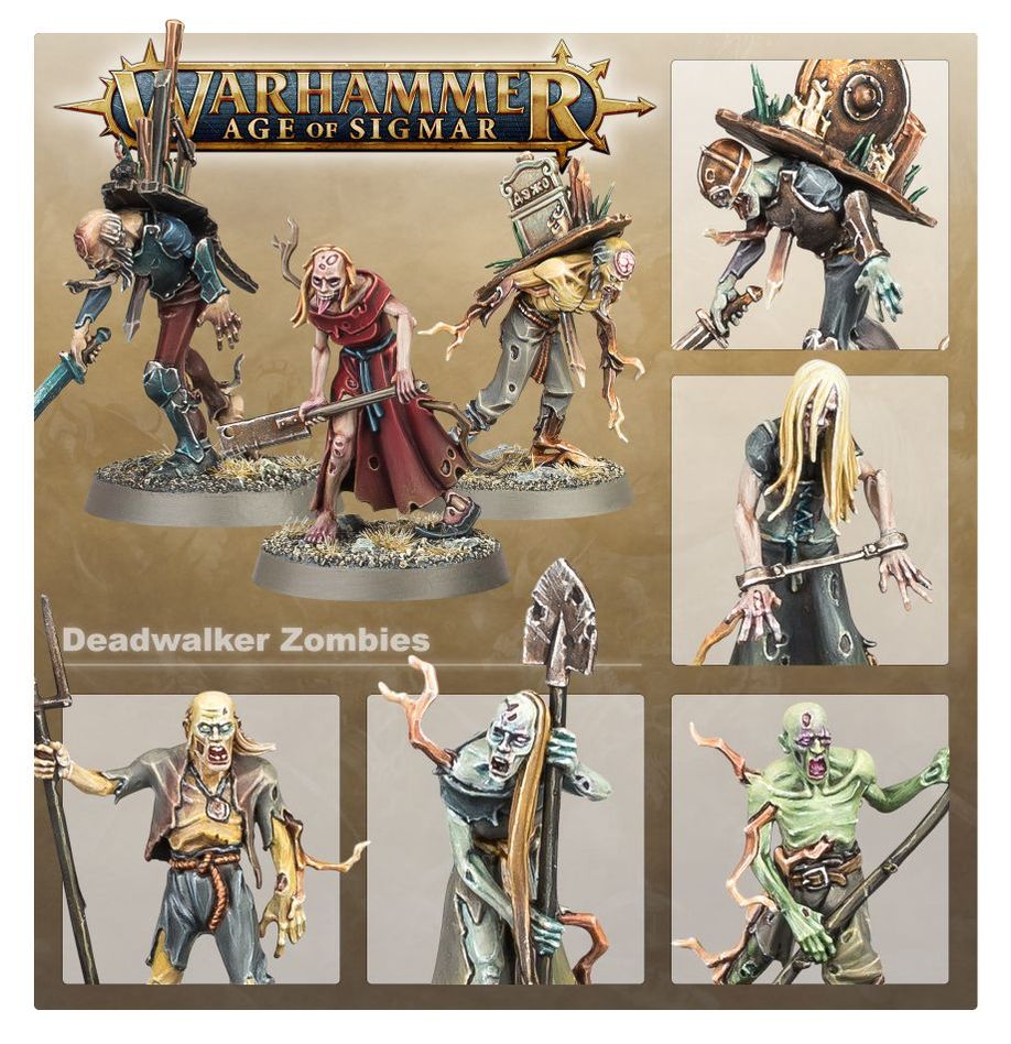 Age of Sigmar: Soulblight Gravelords – Deadwalker Zombies