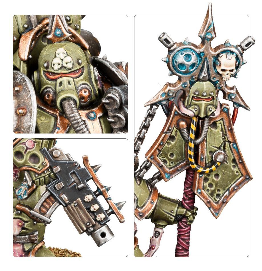 Warhammer 40,000: Death Guard – Plague Marine Icon Bearer