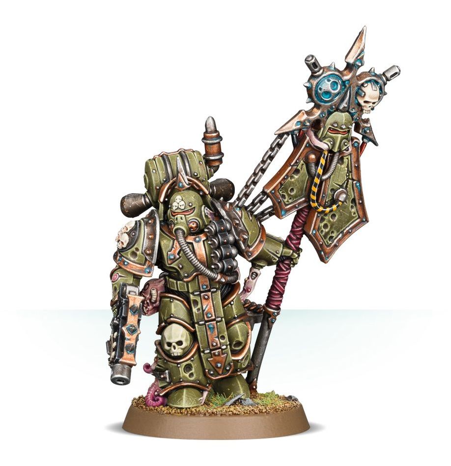 Warhammer 40,000: Death Guard – Plague Marine Icon Bearer