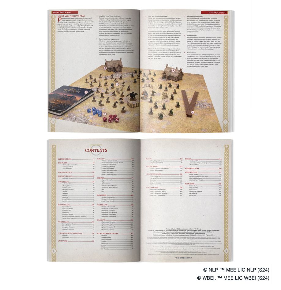 Middle-earth: Strategy Battle Game Rules Manual (Englisch)