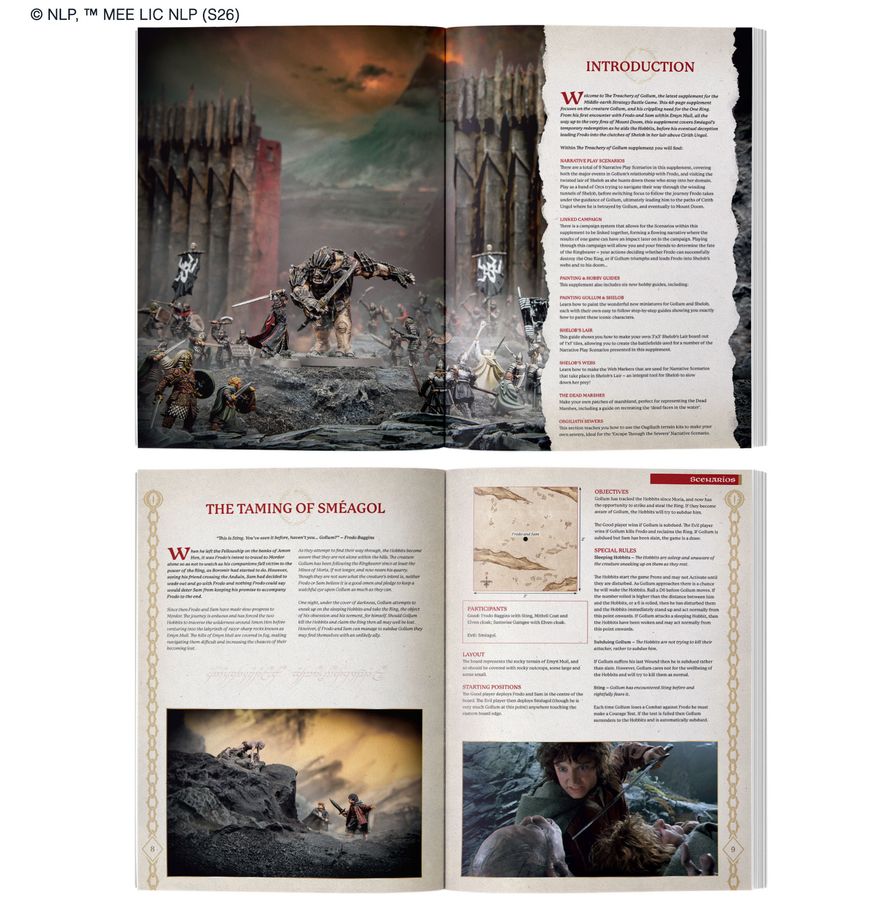 Middle-earth: Strategy Battle Game Journal – The Treachery of Gollum (Englisch)