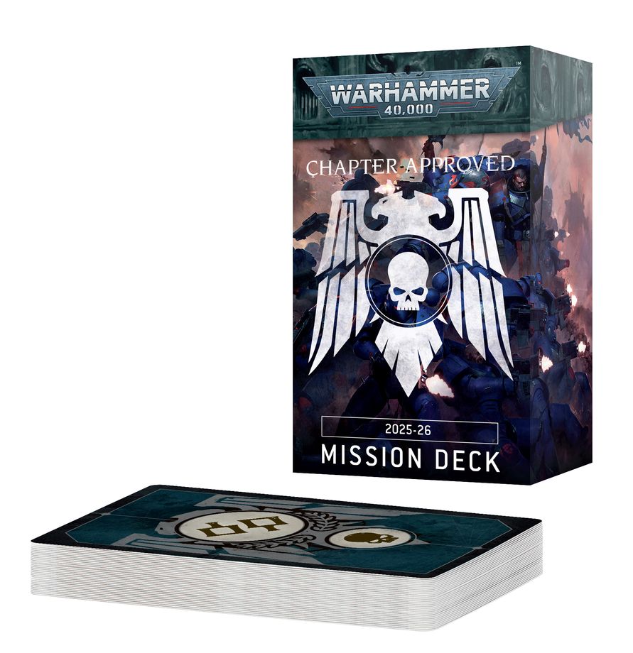 Warhammer 40,000: Chapter Approved 2025-26: Mission Deck (Englisch)