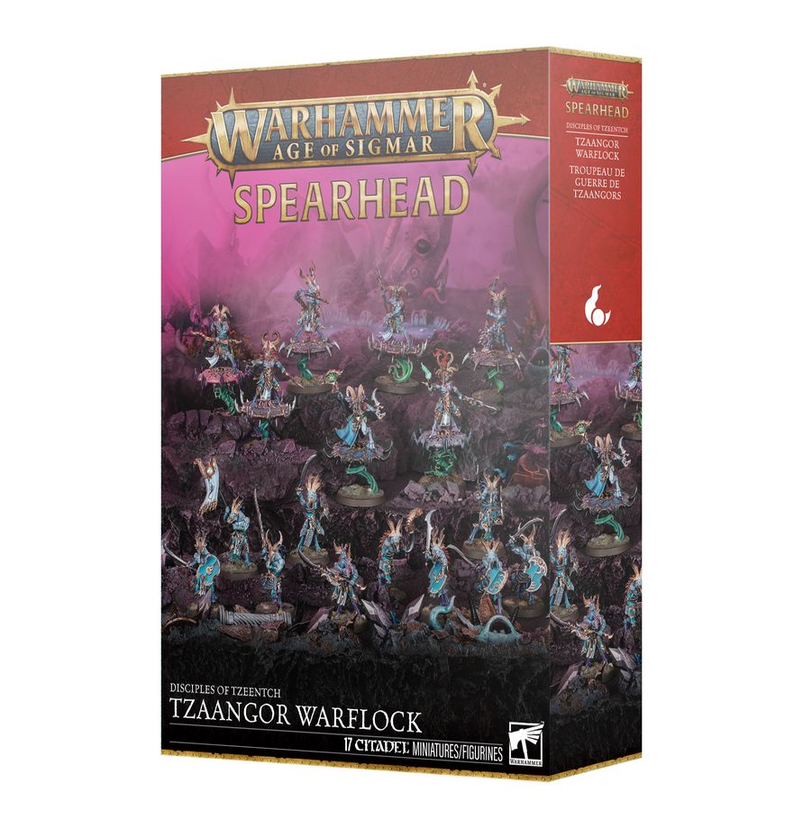 Age of Sigmar: Spearhead – Disciples of Tzeentch: Tzaangor Warflock