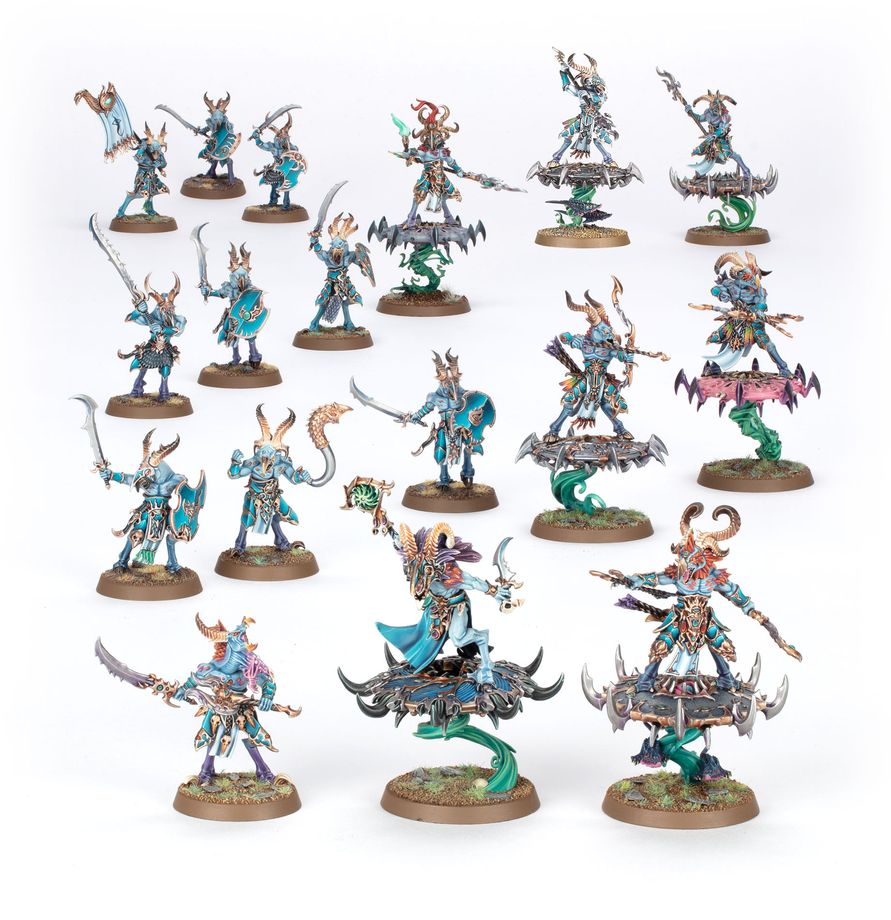 Age of Sigmar: Spearhead – Disciples of Tzeentch: Tzaangor Warflock