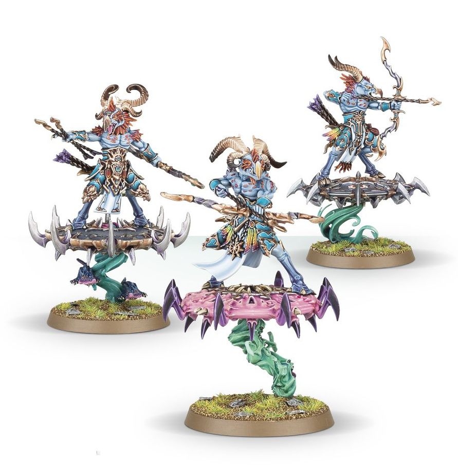 Age of Sigmar: Spearhead – Disciples of Tzeentch: Tzaangor Warflock