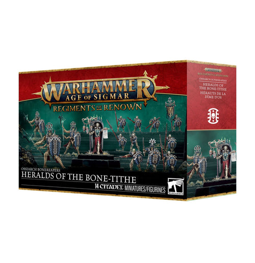 Age of Sigmar: Ossiarch Bonereapers – Regiment of Renown: Heralds of the Bone-tithe