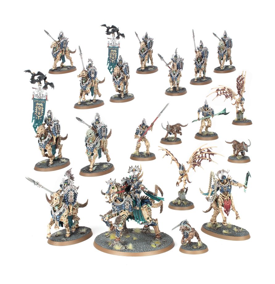 Age of Sigmar: Spearhead – Ossiarch Bonereapers: Kavalos Vanguard