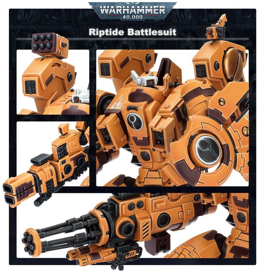 Warhammer 40,000: Tau Empire – XV104 Riptide Battlesuit