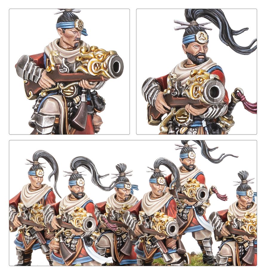 Old World: Grand Cathay – Iron Hail Gunners & Crane Gunner Teams