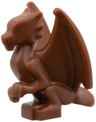 LEGO® Minifigur Drache, Baby, sitzend mit angelegten Flügeln 5829