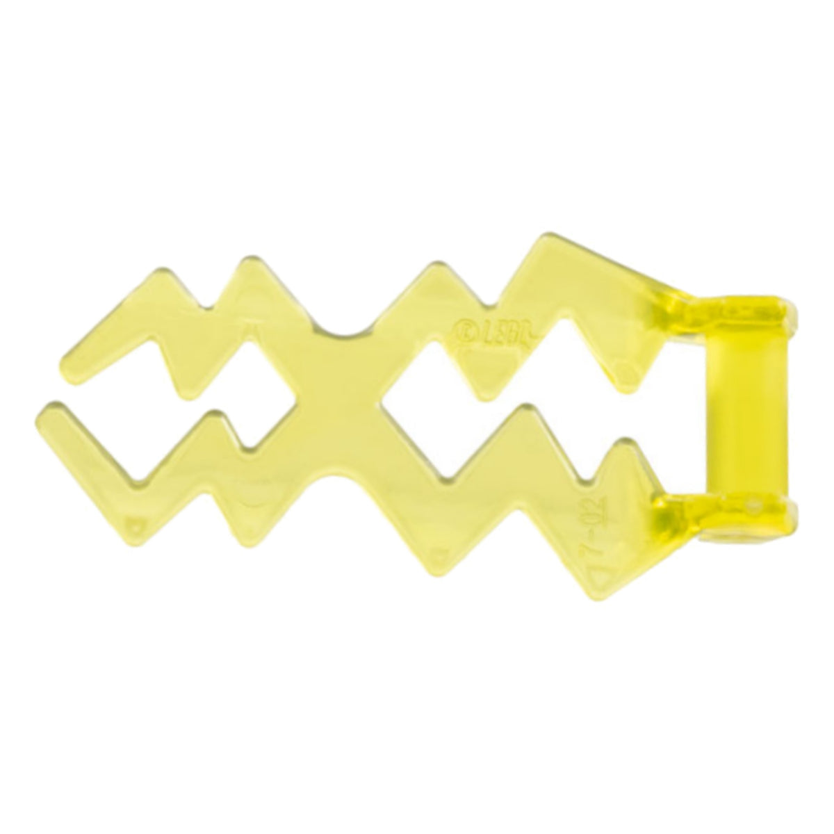 LEGO® Blitz-Effekt doppelt (transparent-gelb) 59233