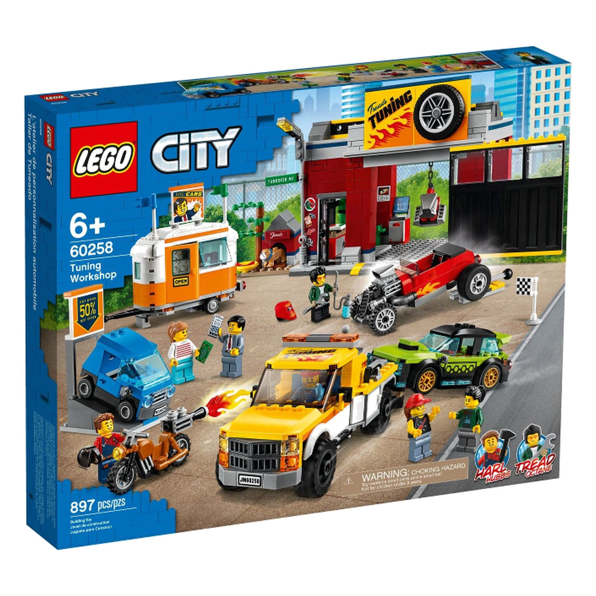 LEGO® City 60258 - Tuning-Werkstatt