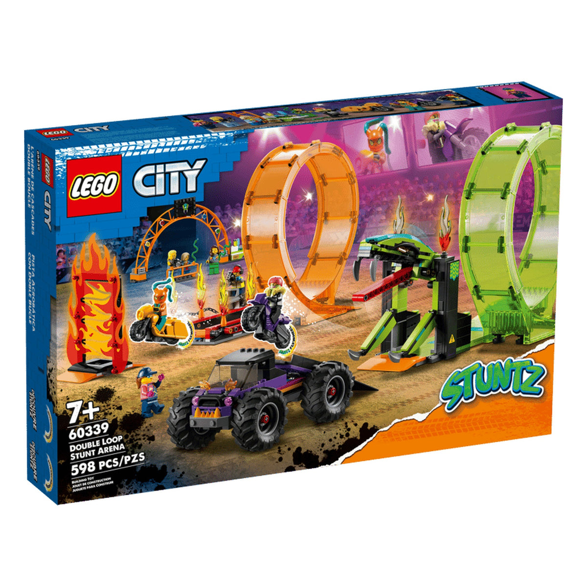 LEGO® City 60339 - Double Loop Stunt Arena