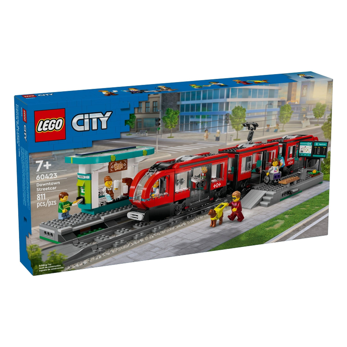 LEGO® City 60423 - Downtown Streetcar