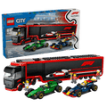LEGO City 60445 - F1 Truck with RB20 & AMR24