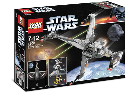 LEGO Star Wars 6208 - B-wing Fighter - Occasion