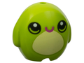 LEGO® Minifigure, Utensil Pillow Plush Toy with Frog with Black Eyes, Magenta Mouth and Bright Light Yellow Stomach Pattern 6330pb01