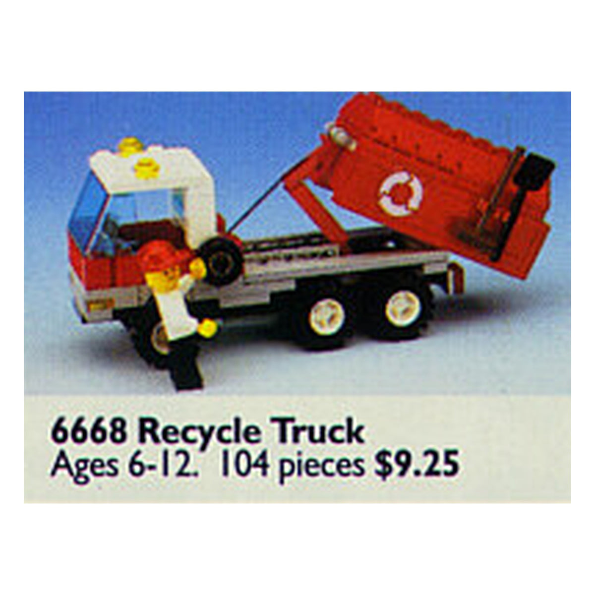 LEGO® Town 6668 - Recycle Truck – Occasion