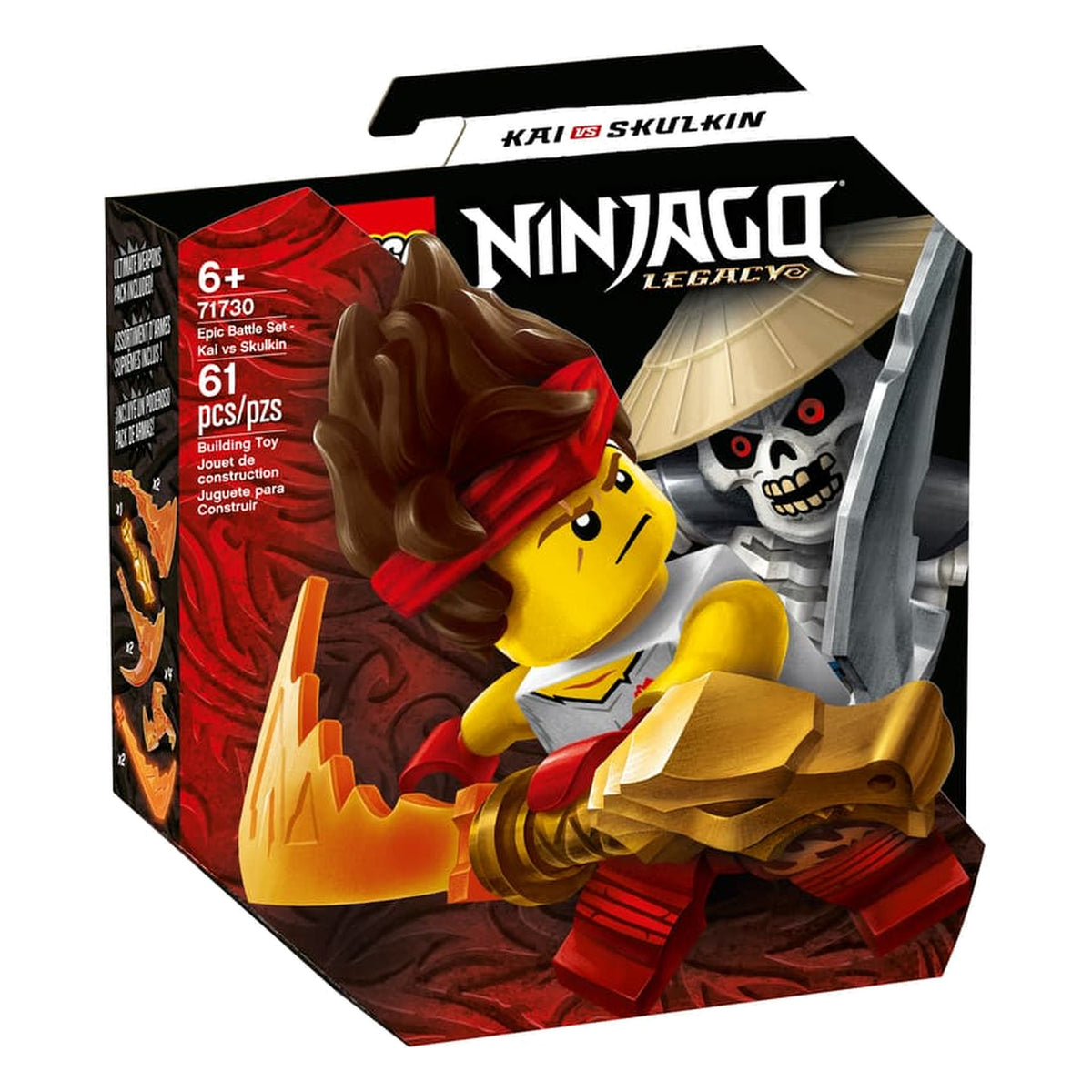 LEGO® Ninjago 71730 - Epic Battle Set - Kai vs Skulkin