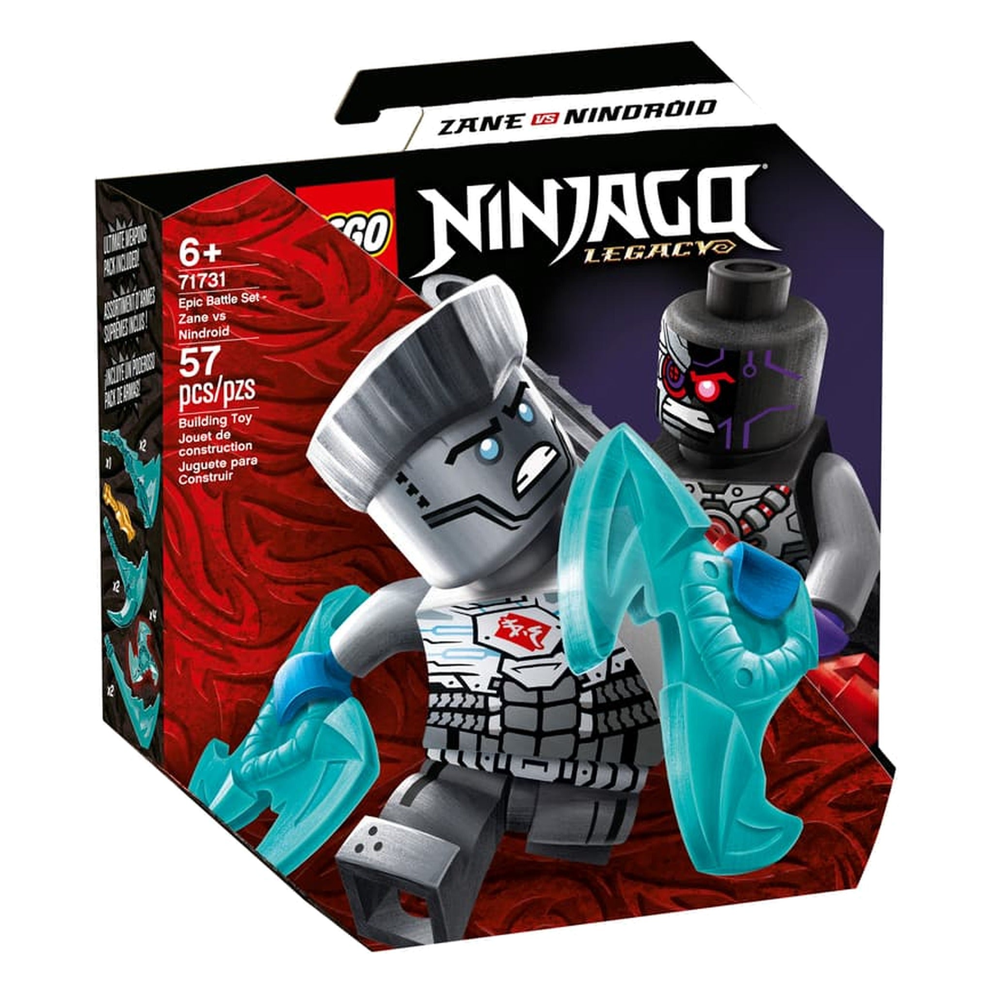 LEGO® Ninjago 71731 - Epic Battle Set - Zane vs Nindroid